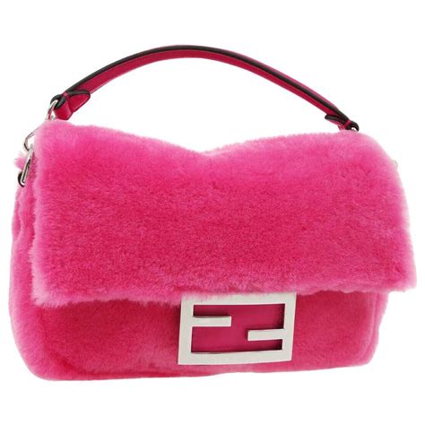 fendi pink bags|hot pink Fendi bag.